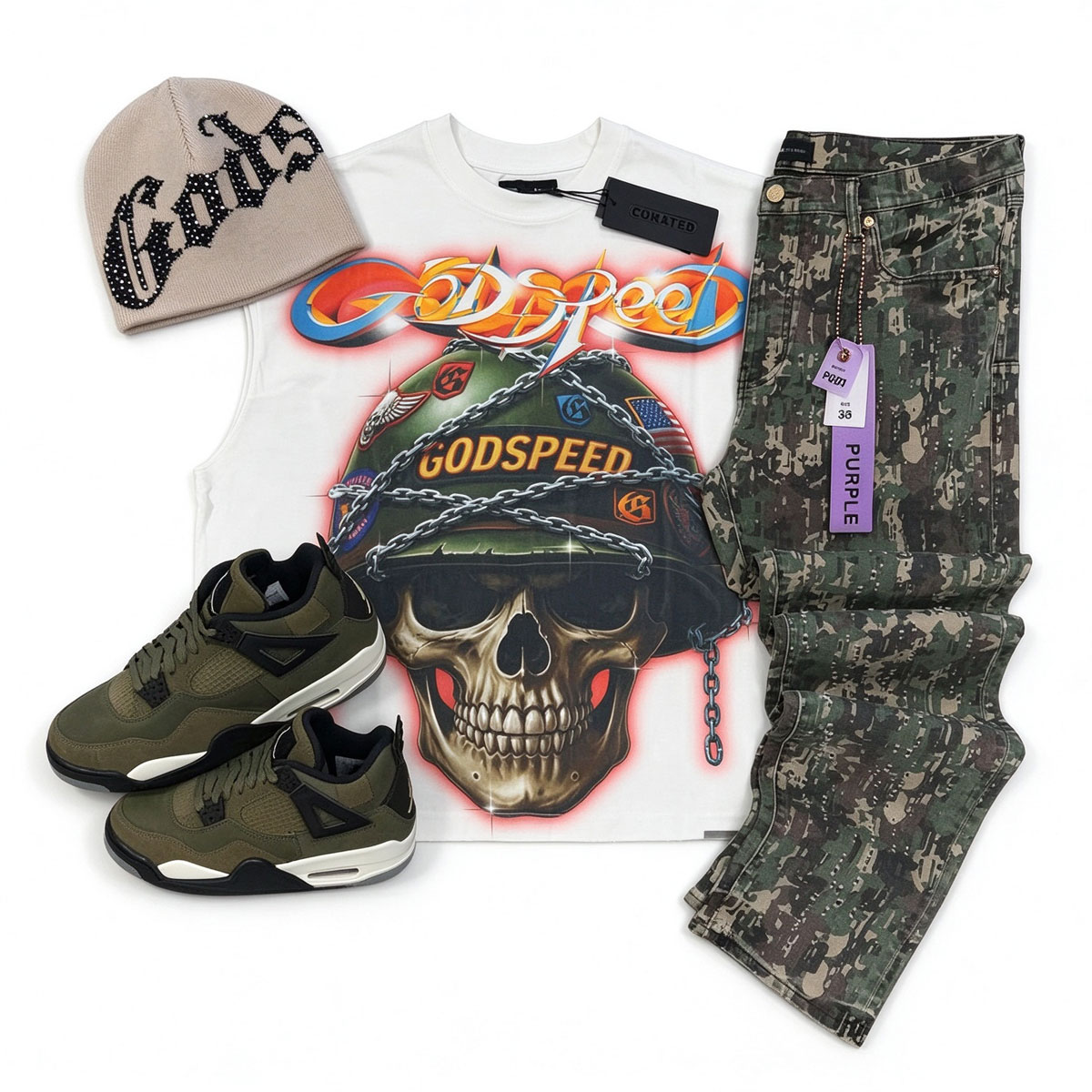 GodSpeed Tank Top And Pants Co-Ord
