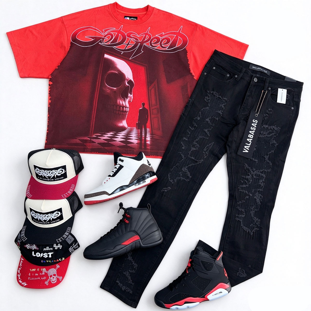 Godspeed T-Shirt & Pants Two-Piece Sets