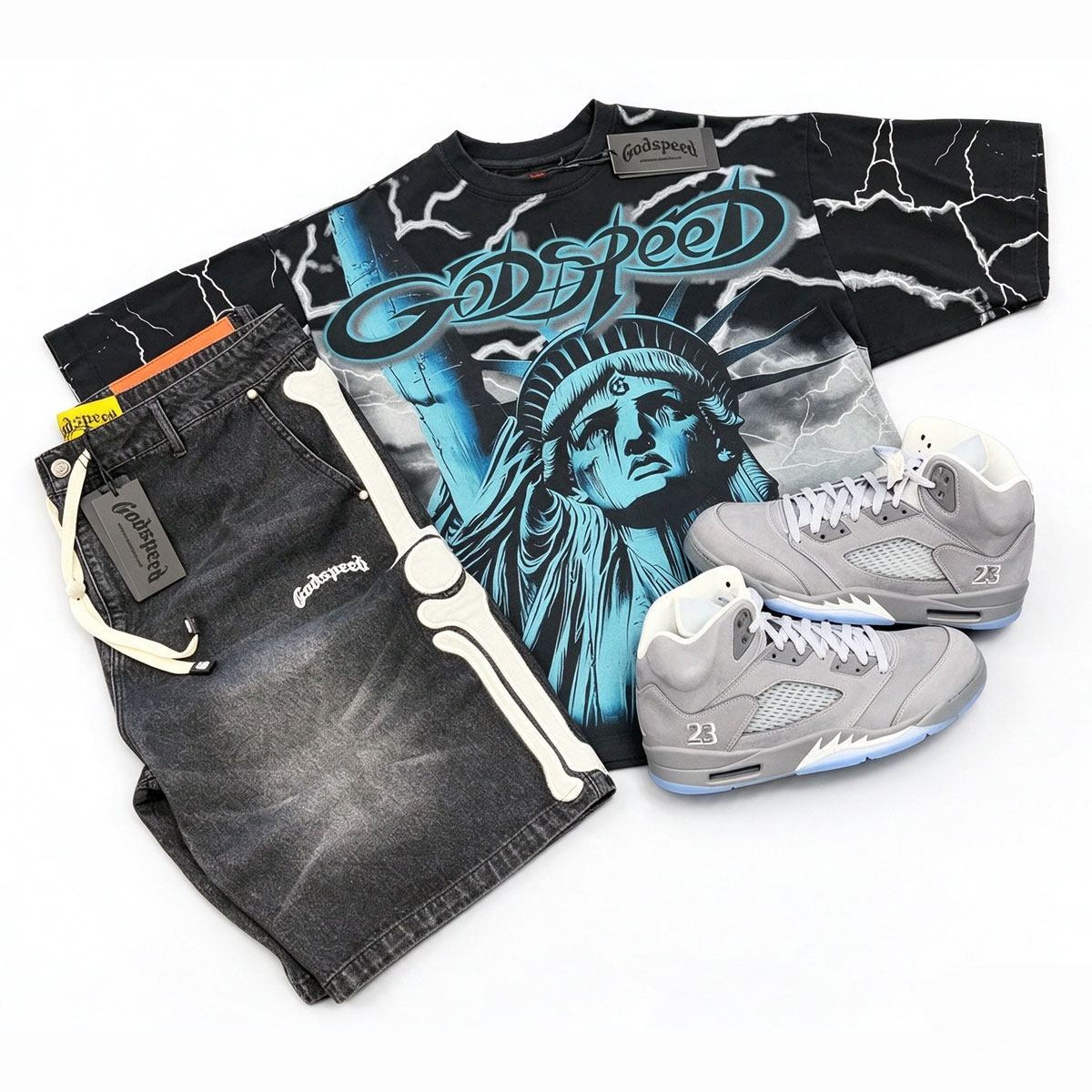 GodSpeed T-Shirt And Shorts Co-Ord