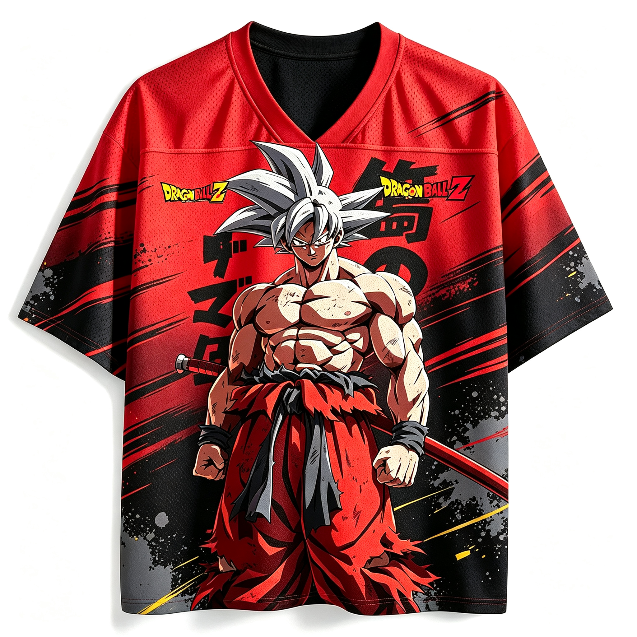 Dragonball Z Anime Football T-shirt Jersey