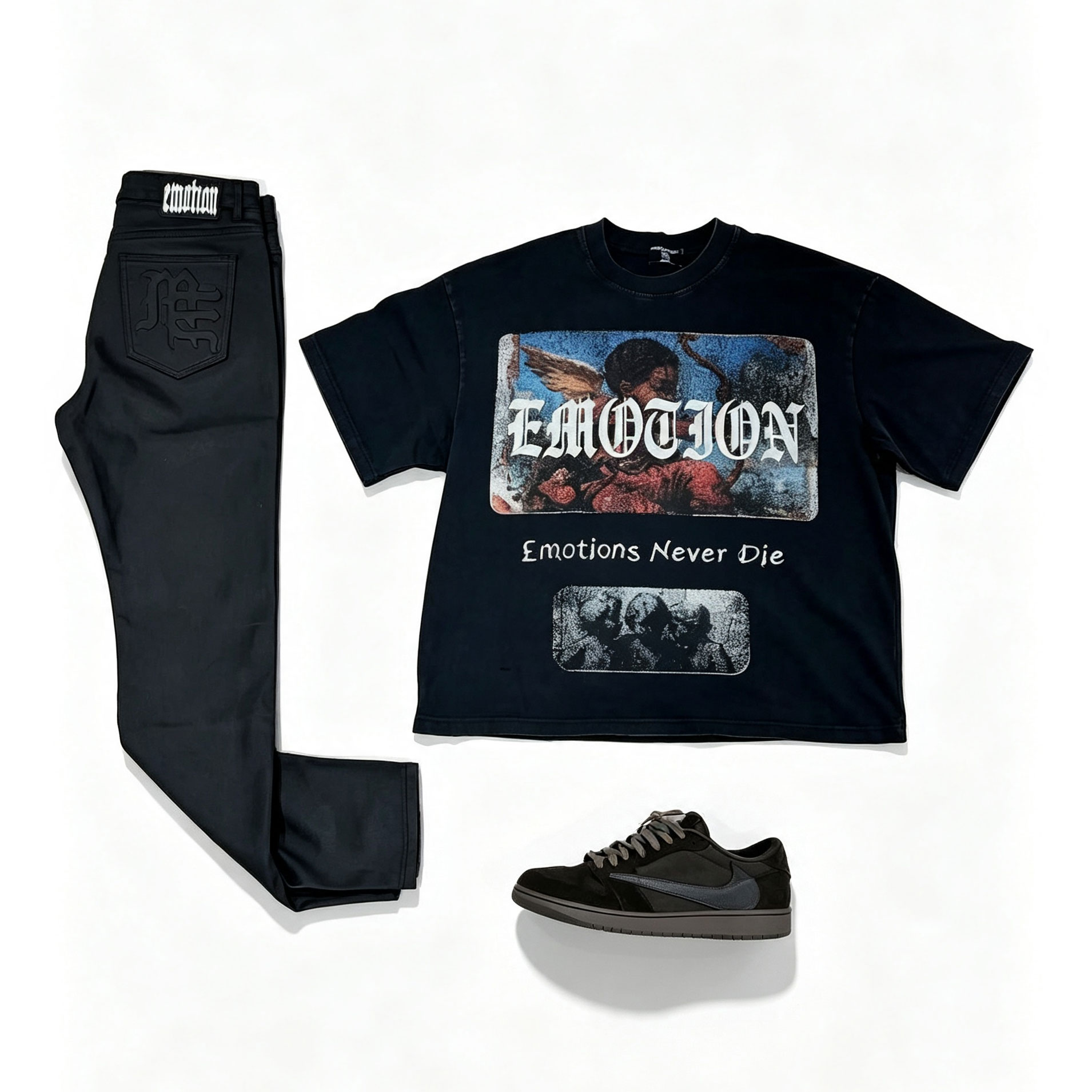 Mixed Emotion T-shirt Sets 