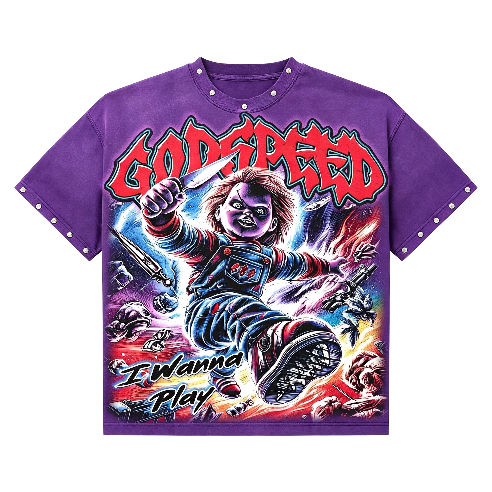 Unisex New Limited edition GodSpeed Tee T-Shirt Unisex