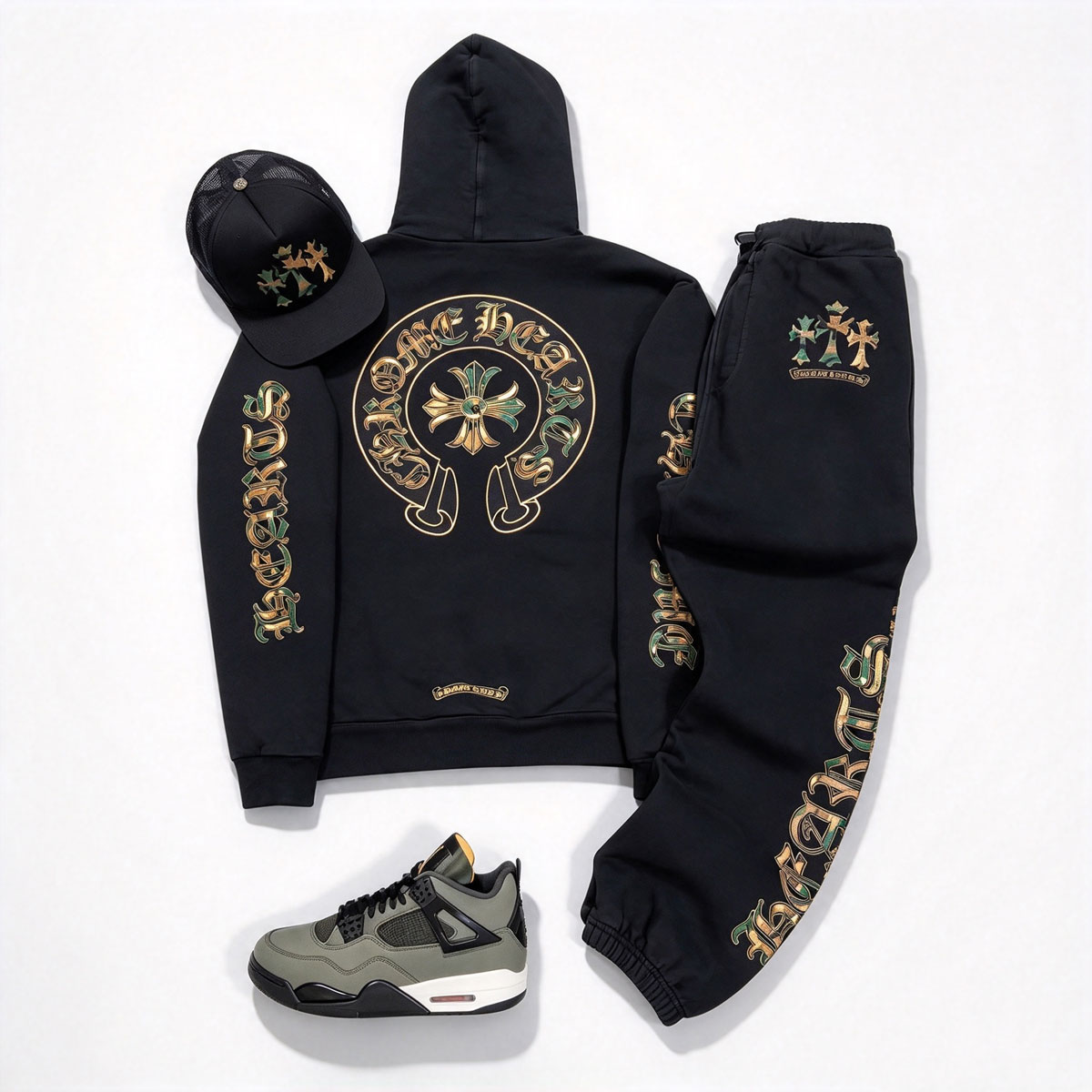 Chrome Hearts Hoodie Sets 