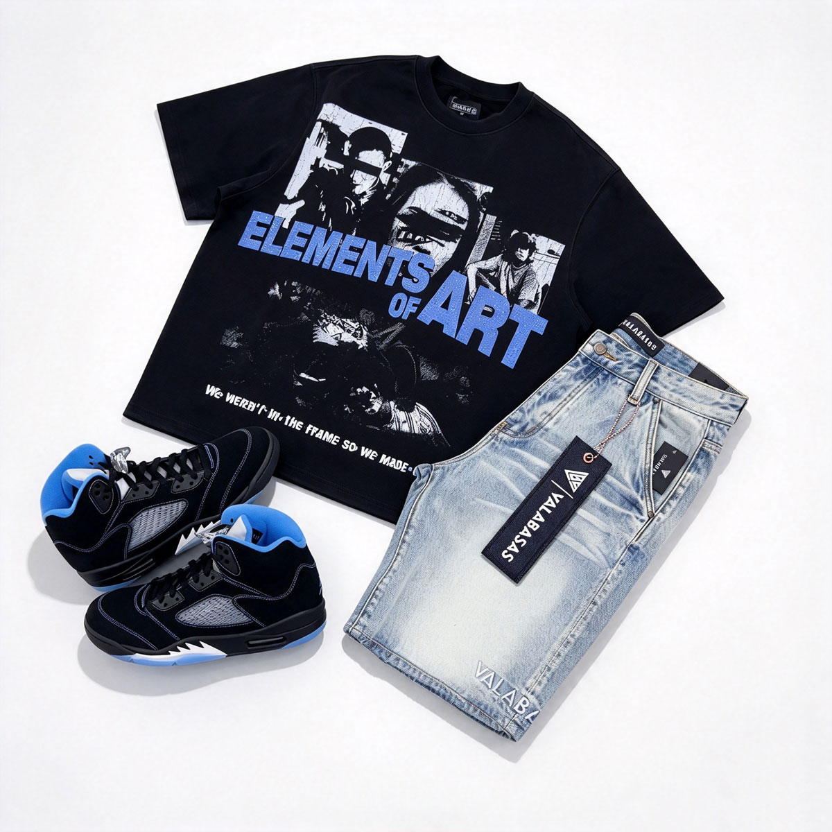 Valley Vale Forever T-Shirt & Shorts Two-Piece Sets