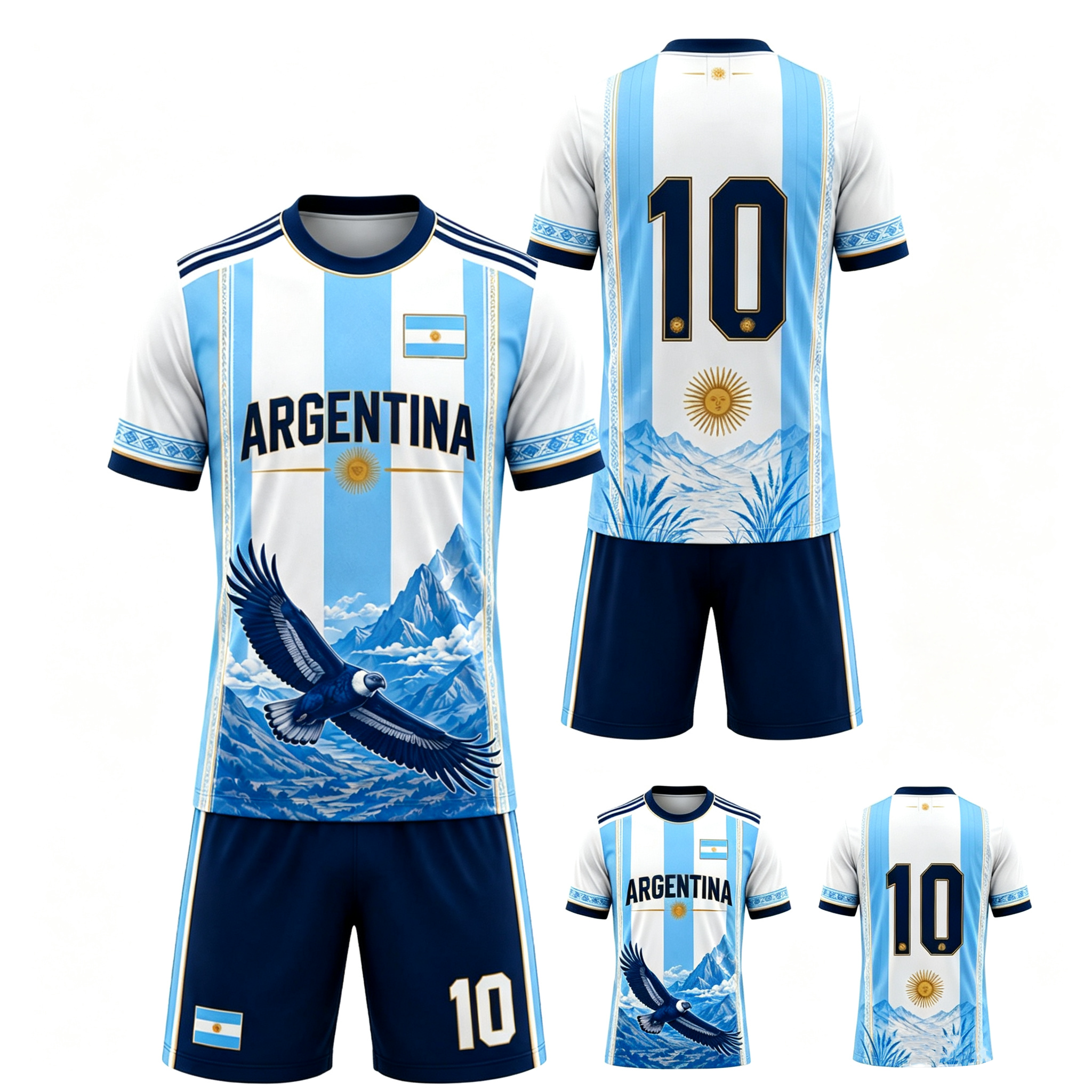 Argentina Fan Jersey Set FIFA World Cup 2026™ 