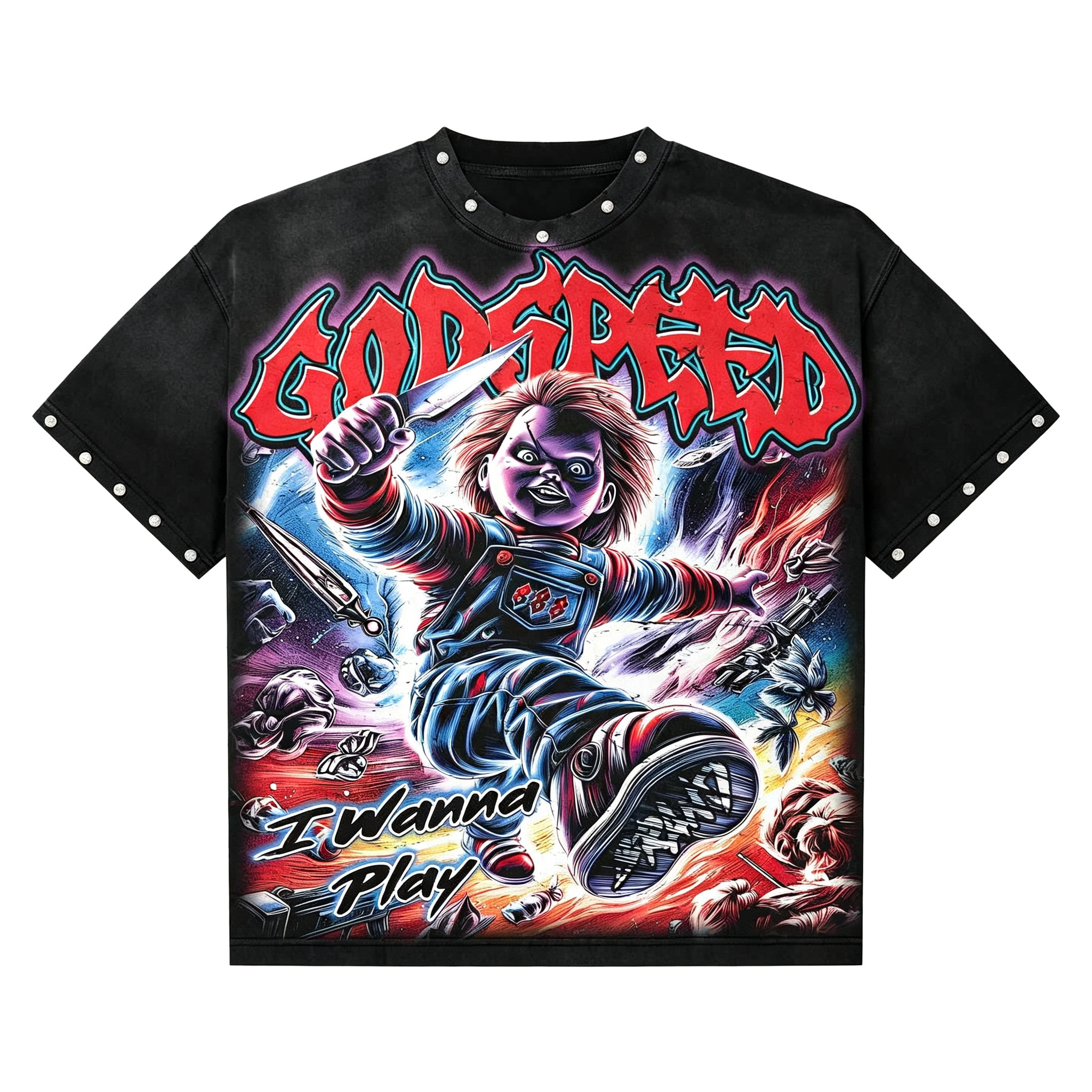 Unisex New Limited edition GodSpeed Tee T-Shirt Unisex