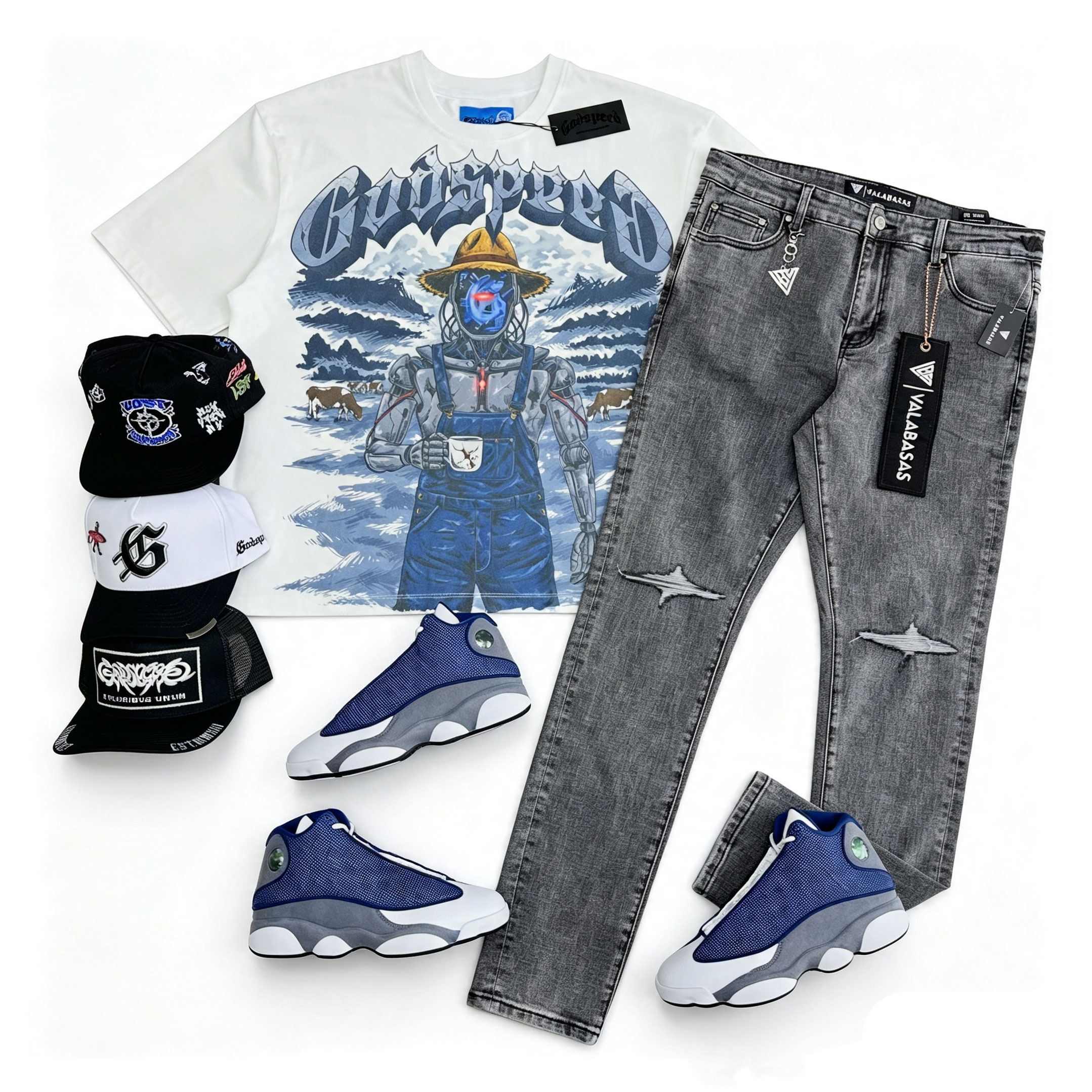 Godspeed T-Shirt & Pants Two-Piece Sets