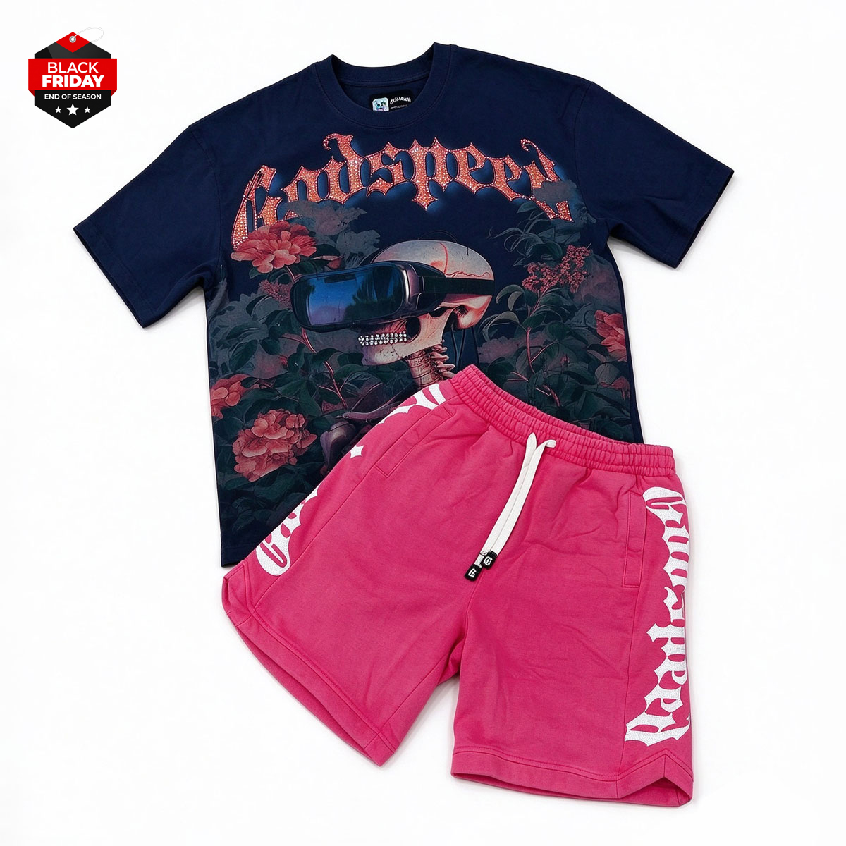 New Godspeed T-Shirt And Shorts Co-Ord Sets