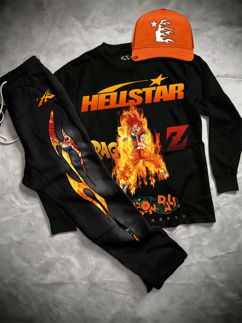 One Piece–inspired Hellstar Hoodie Sets 