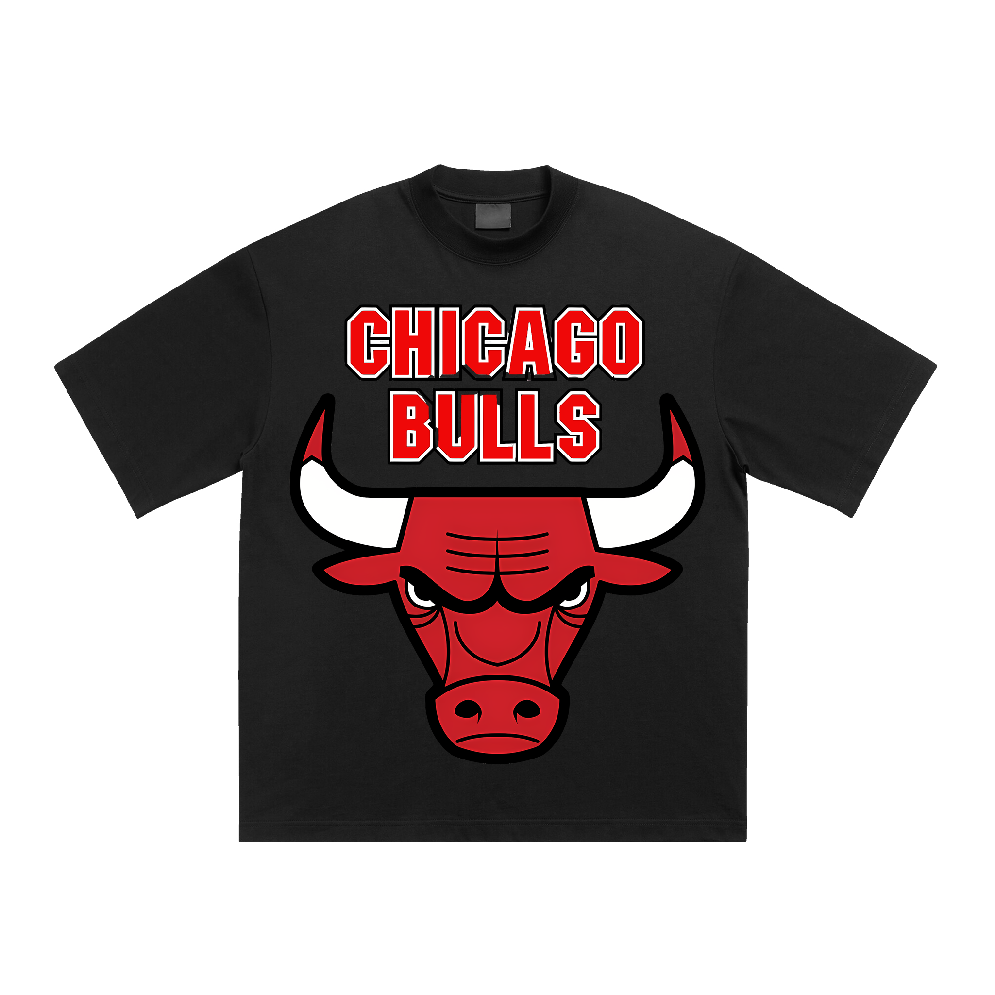 NBA Bulls washed vintage unisex T-shirt