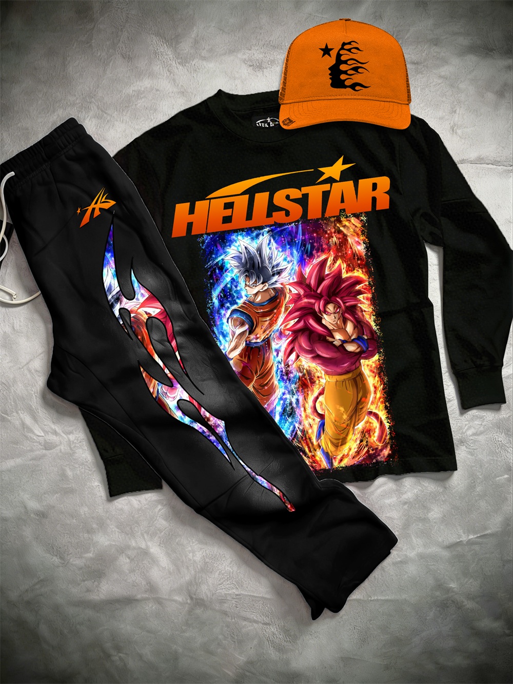 One Piece–inspired Hellstar Hoodie Sets 