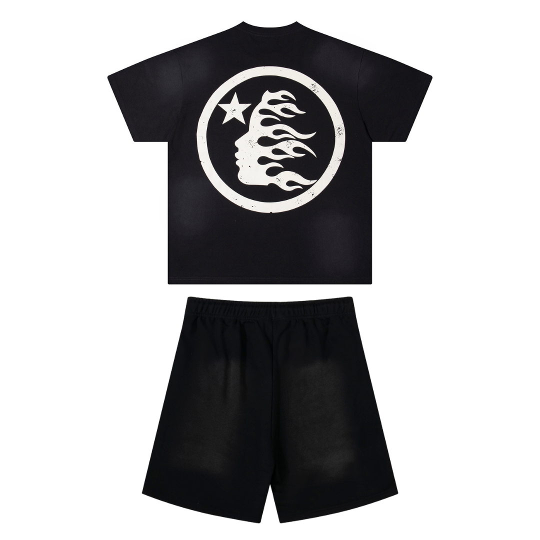 Staple Hellstar T-Shirt And Shorts Sets