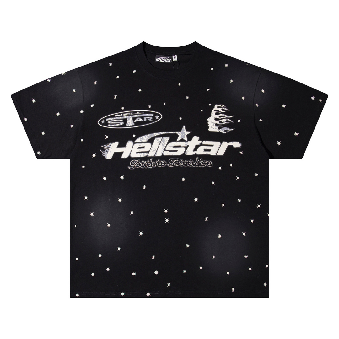 Hellstar T-Shirt And Shorts Co-Ord