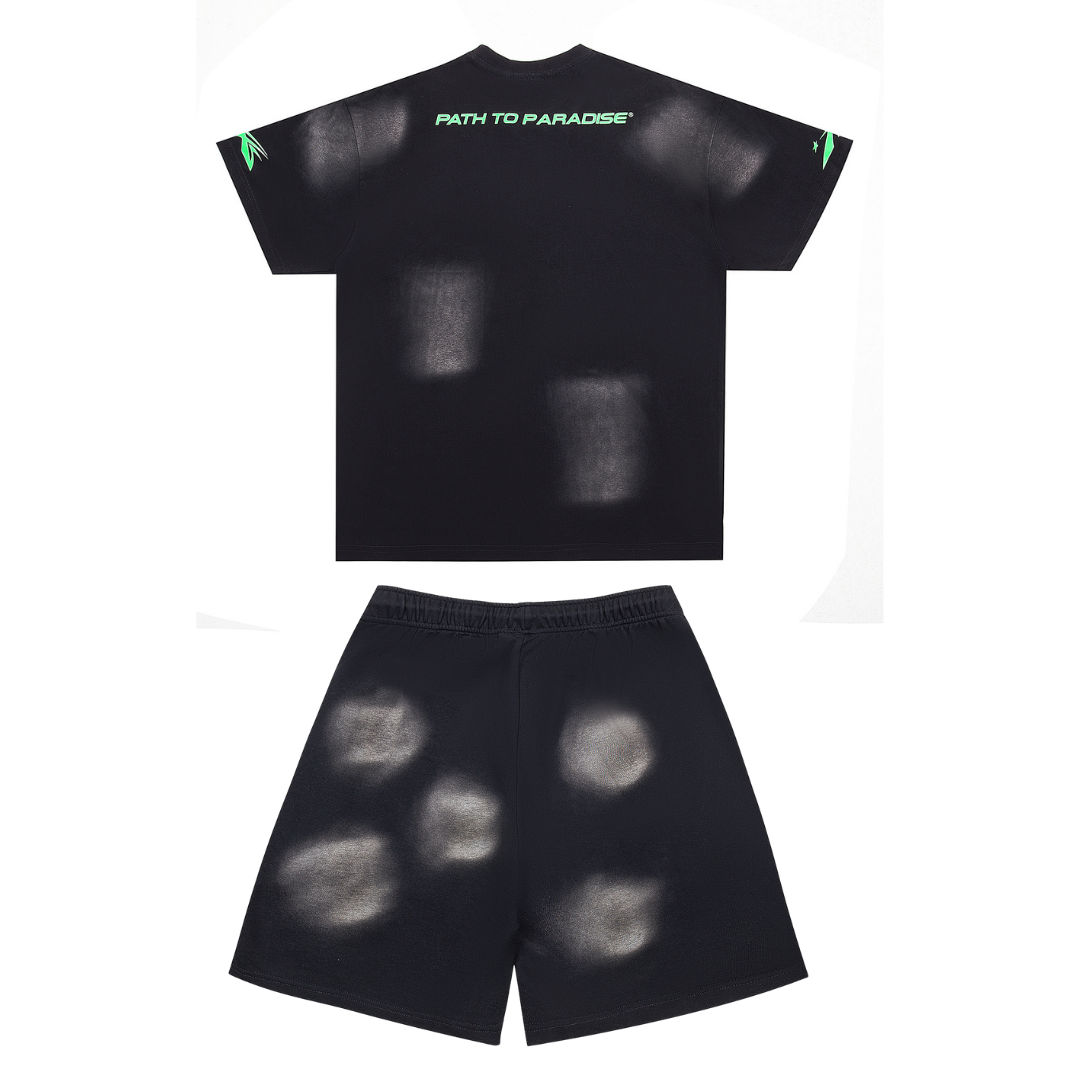 Staple Hellstar T-Shirt And Shorts Sets