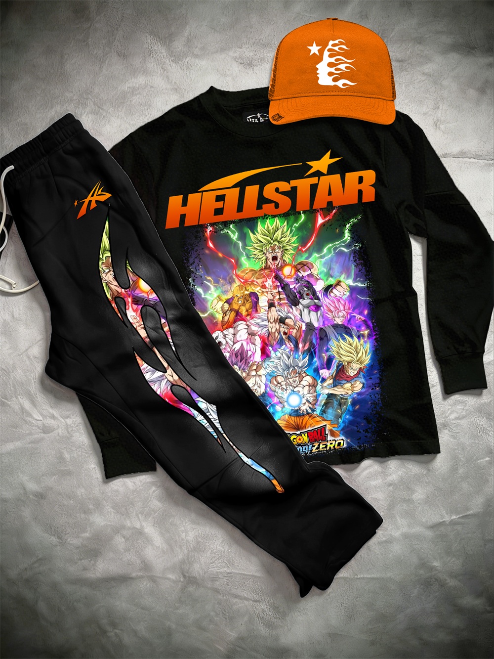 One Piece–inspired Hellstar Hoodie Sets 