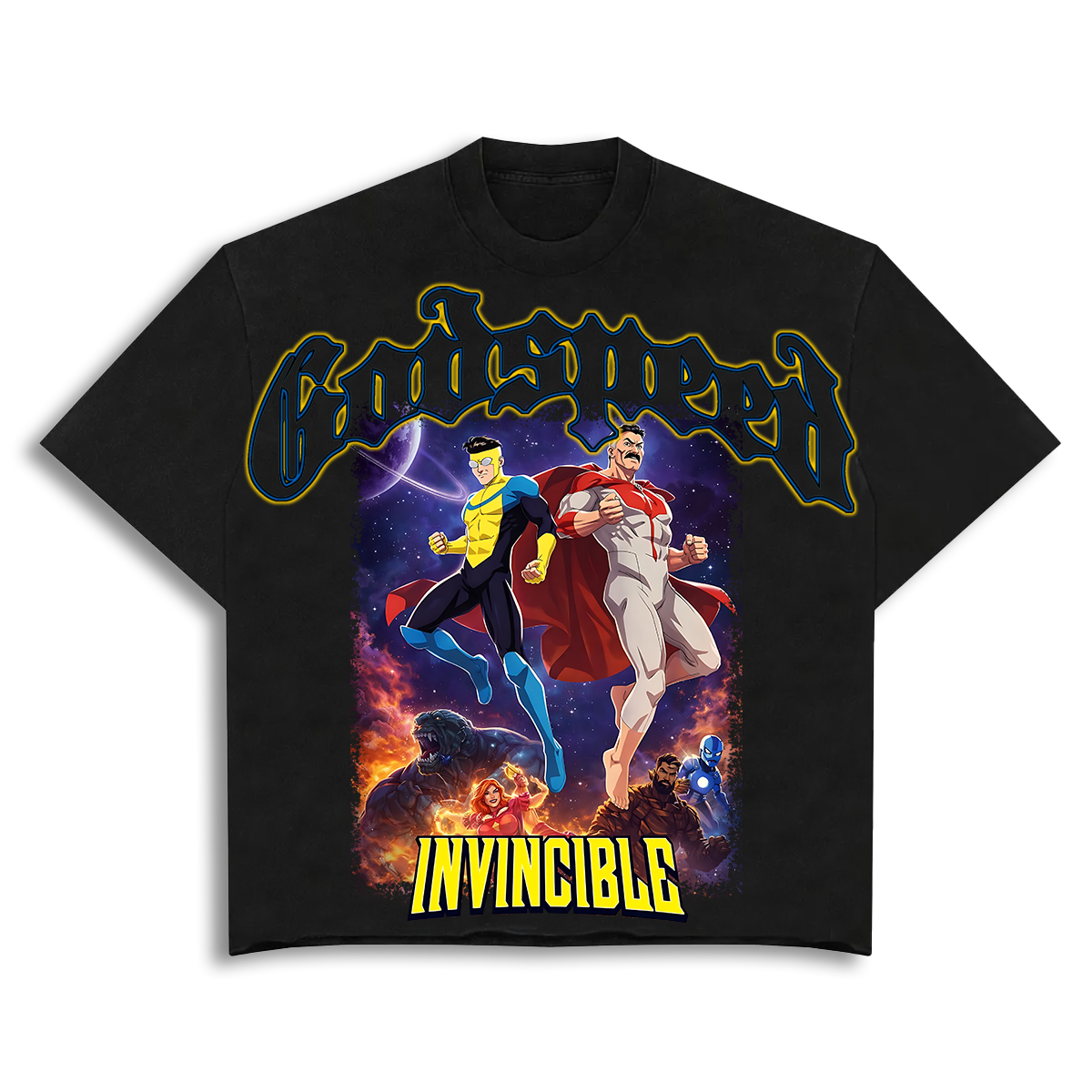 Unisex New Limited edition GodSpeed Tee T-Shirt Unisex