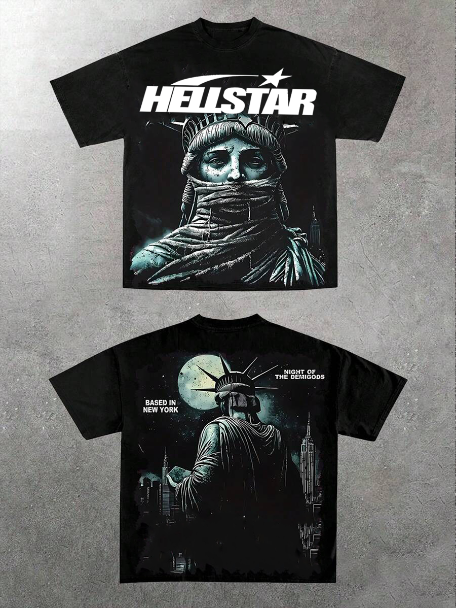 2025 New Limited edition Hellstar Tee T-Shirt Unisex