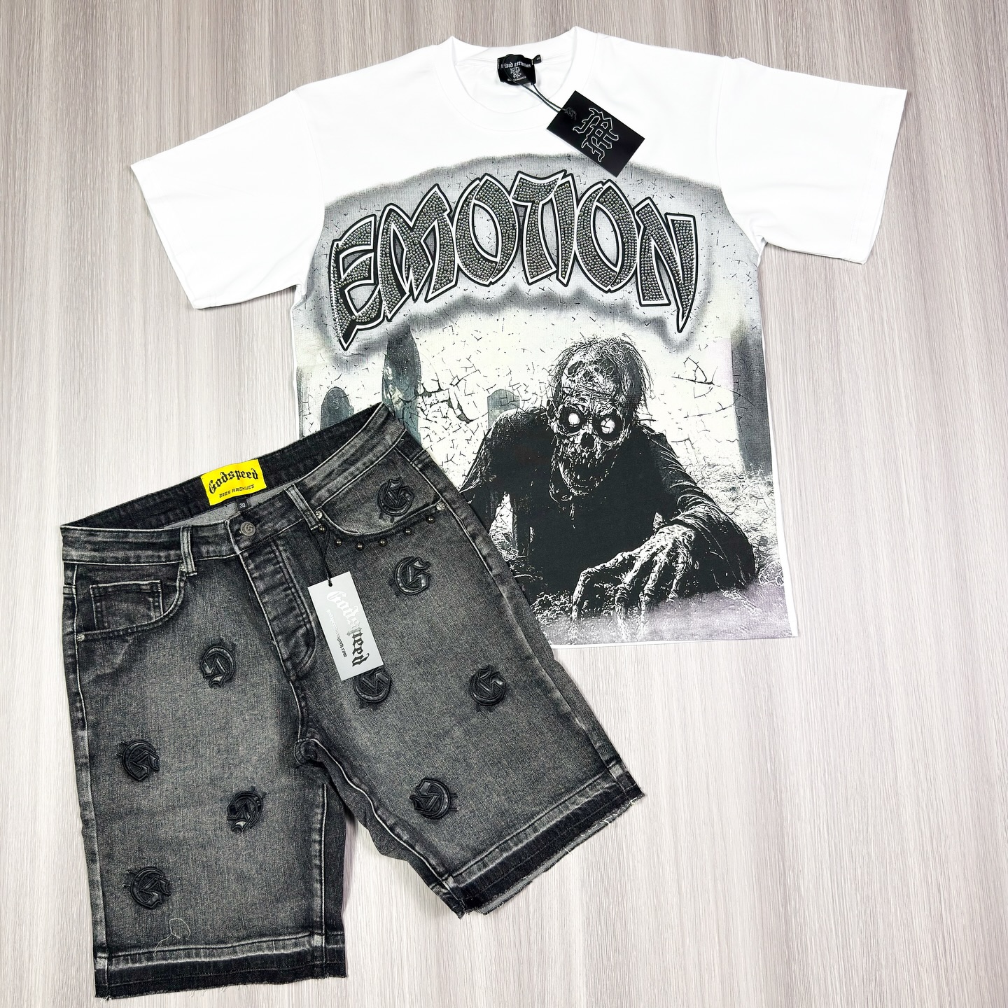 Mixed Emotion T-shirt Sets 