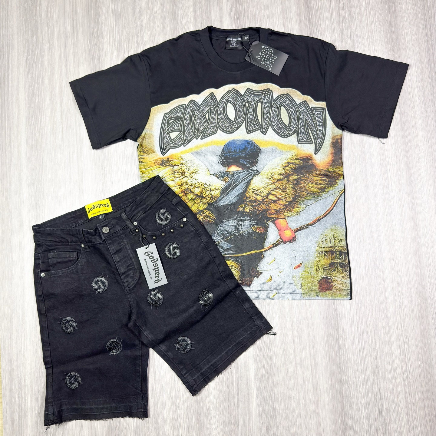 Mixed Emotion T-shirt Sets 