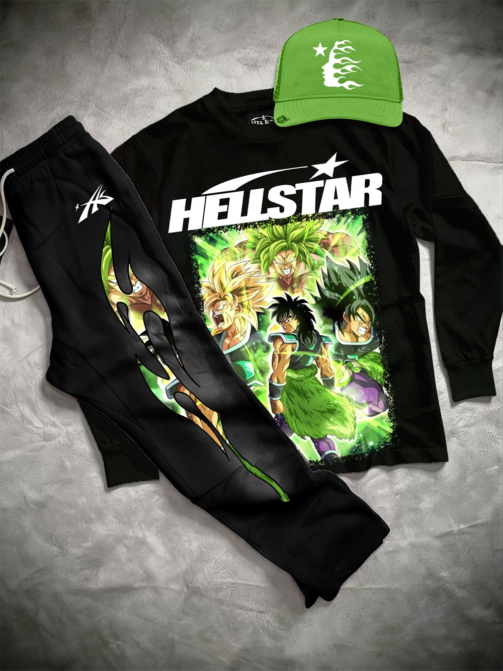 One Piece–inspired Hellstar Hoodie Sets 