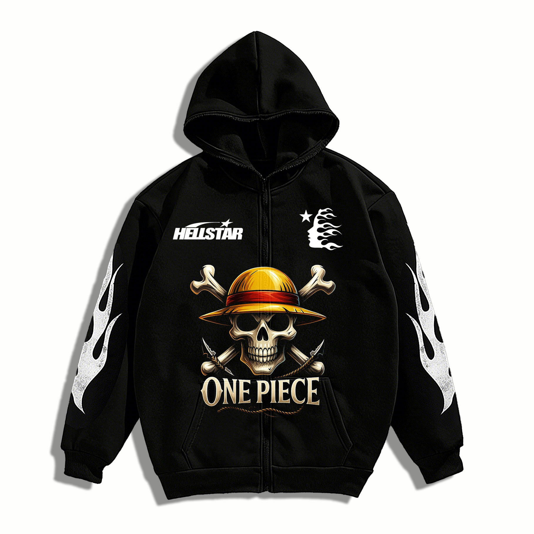 One Piece–inspired Hellstar Hoodie New Arrivals