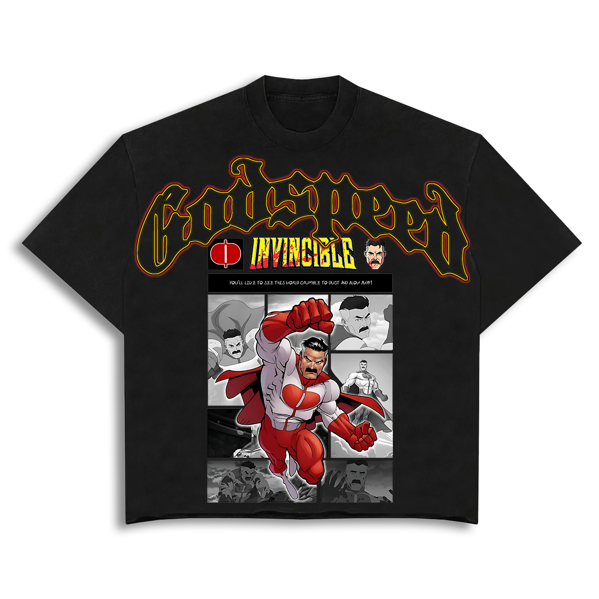 Unisex New Limited edition GodSpeed Tee T-Shirt Unisex