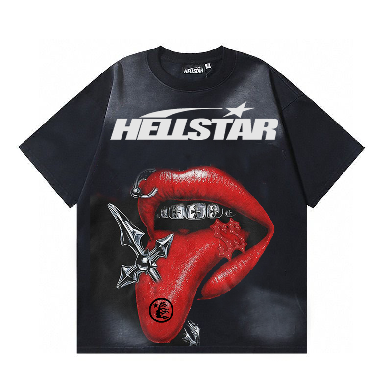 2025 New Limited edition Hellstar Tee T-Shirt Unisex