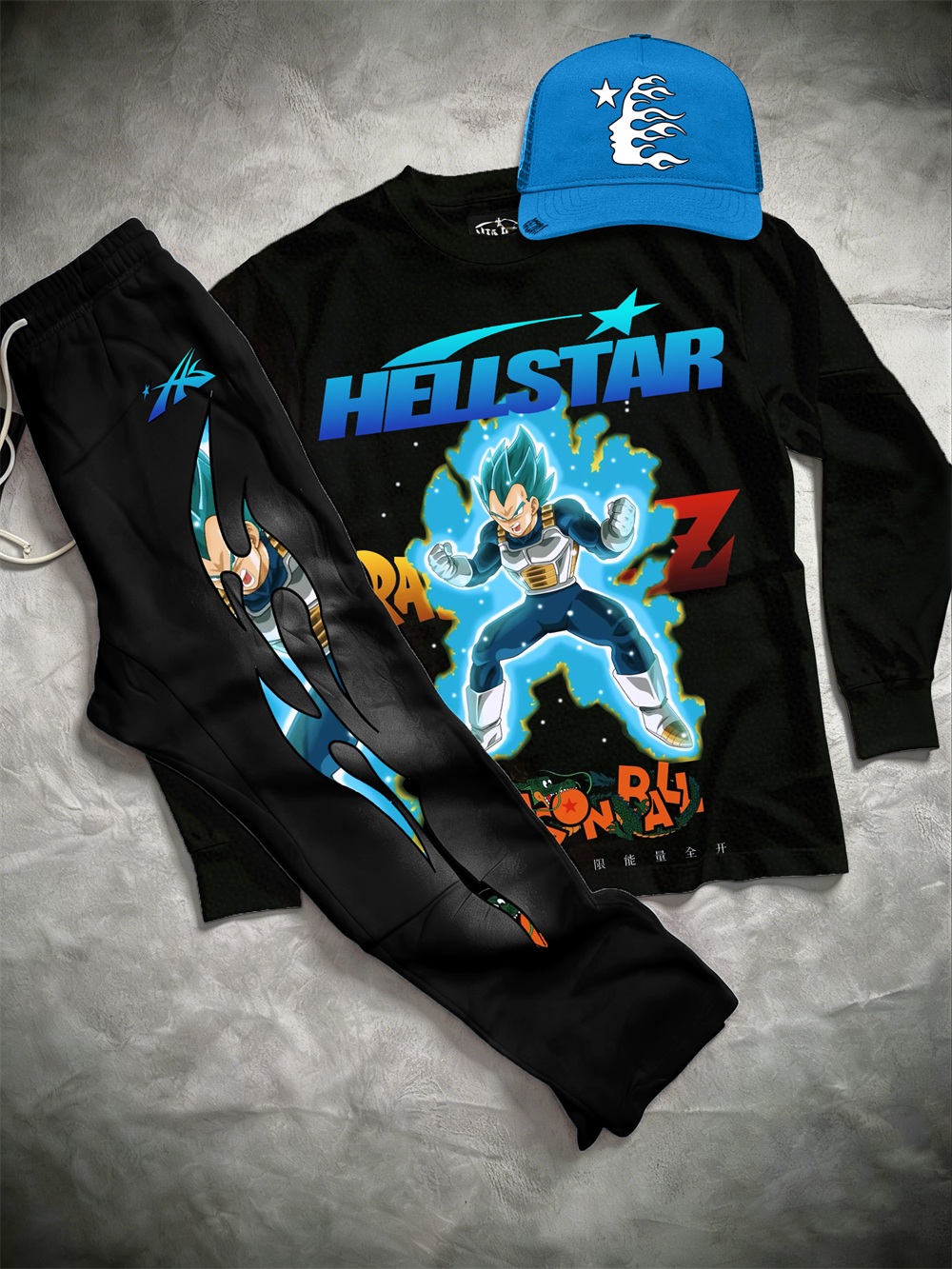 One Piece–inspired Hellstar Hoodie Sets 
