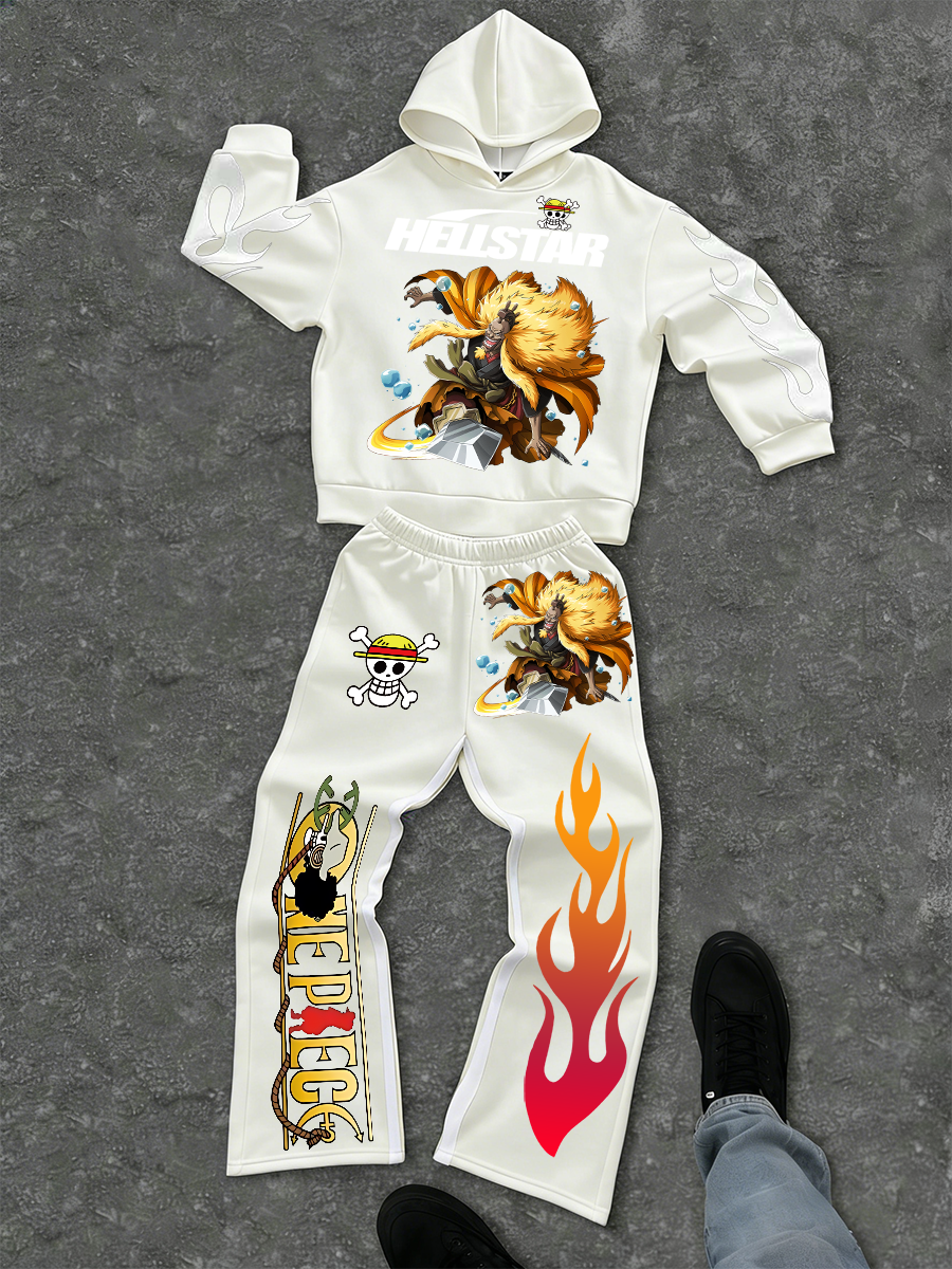One Piece–inspired Hellstar Hoodie Sets 