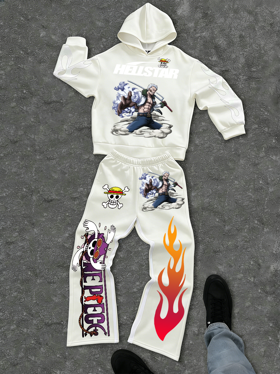 One Piece–inspired Hellstar Hoodie Sets 