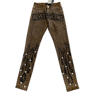 REVEER Vintage Graffiti Letters Flared Pants
