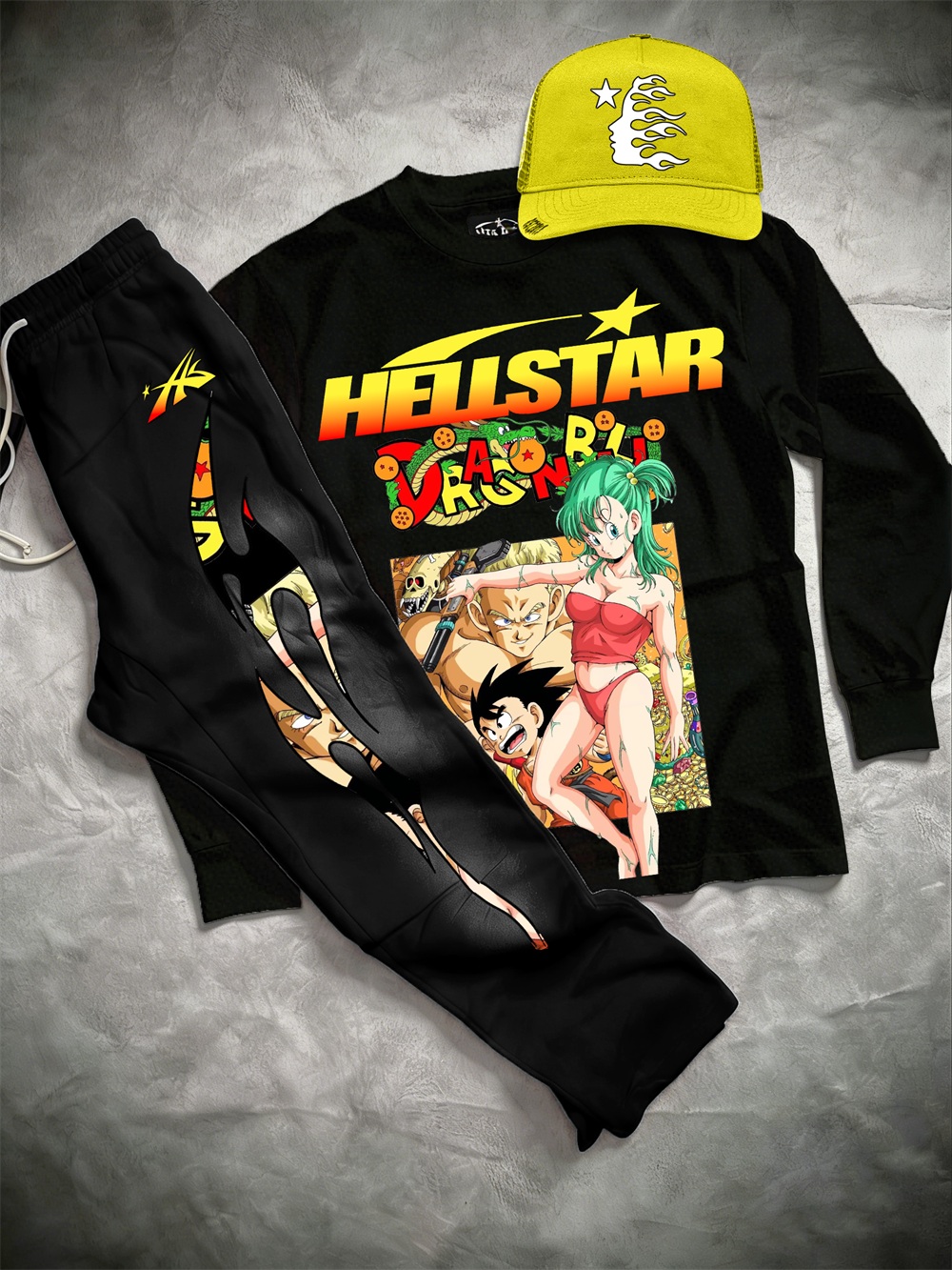 One Piece–inspired Hellstar Hoodie Sets 