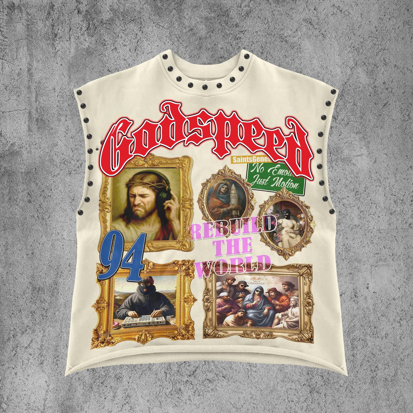 Unisex New Limited edition GodSpeed Tank Top hot sale
