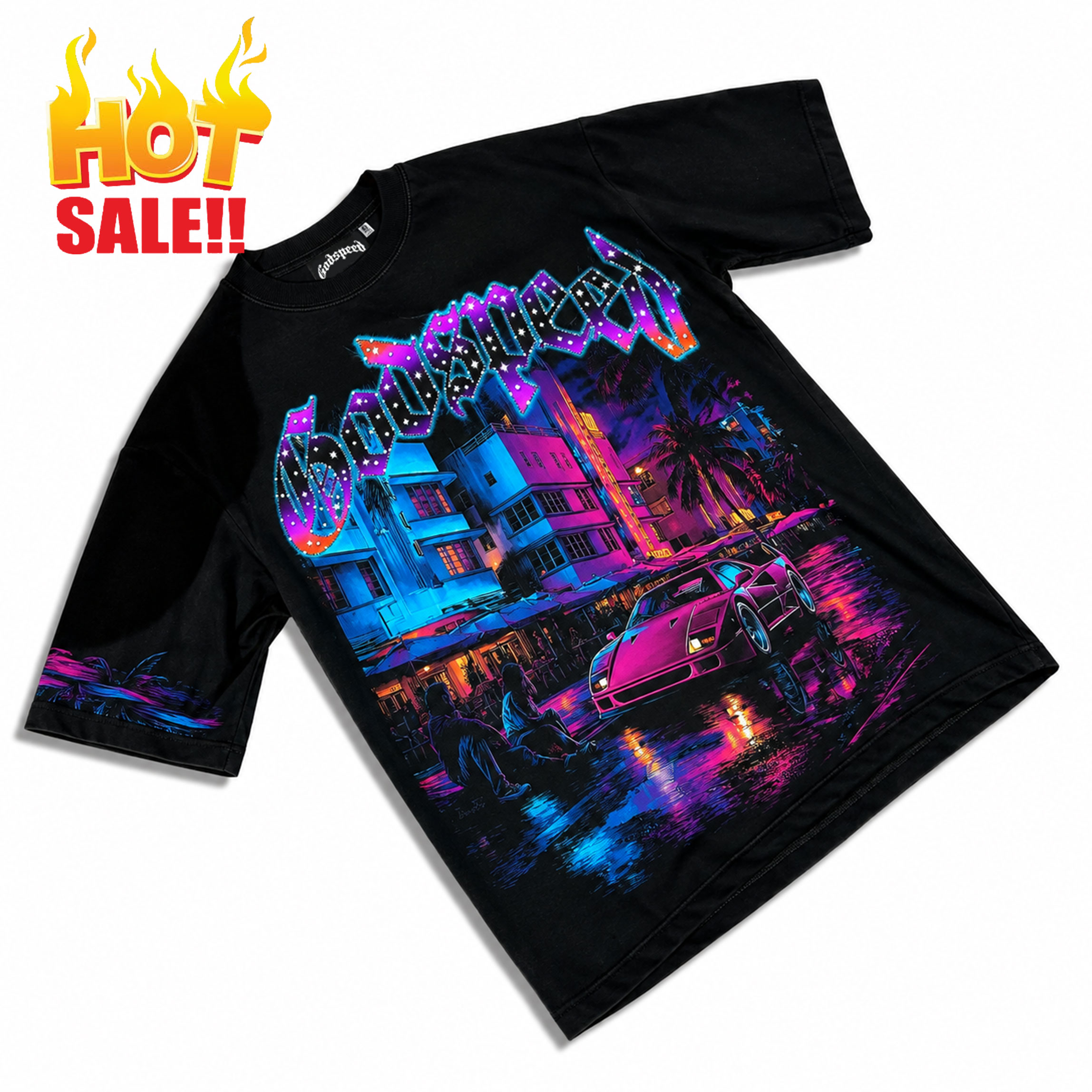 Hot Sale New Godspeed New York Tee T-Shirt