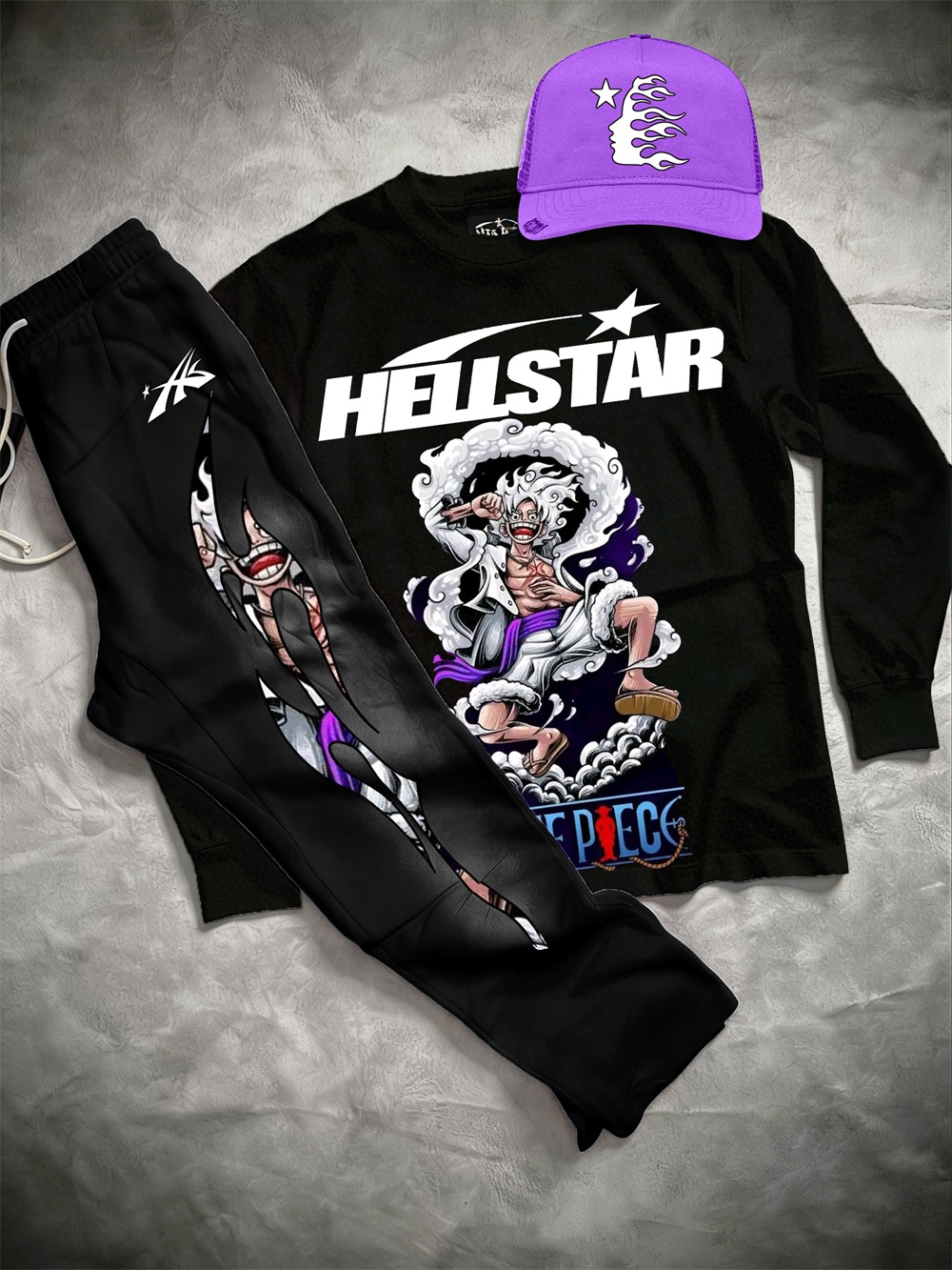 One Piece–inspired Hellstar Hoodie Sets 