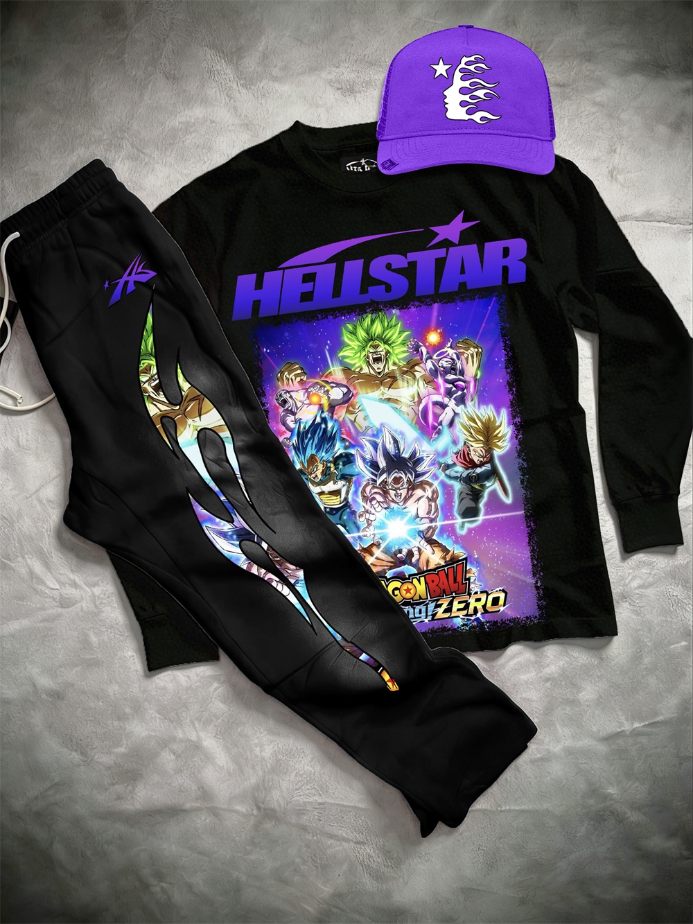 One Piece–inspired Hellstar Hoodie Sets 