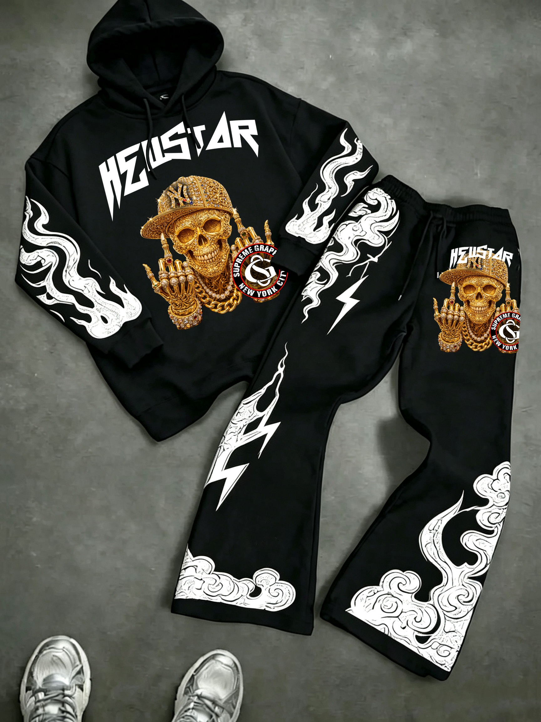 Hellstar Halloween Hoodie & Pants Sets New Arrivals
