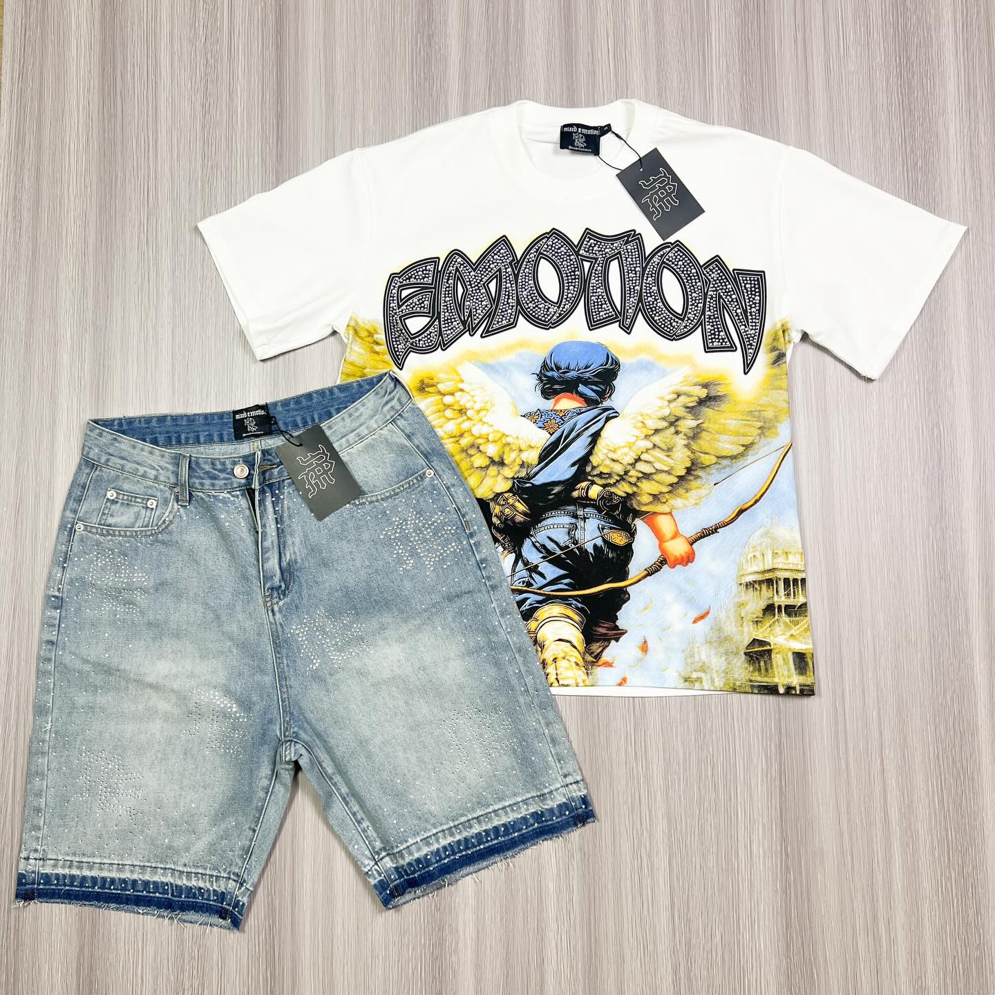 Mixed Emotion T-shirt Sets 