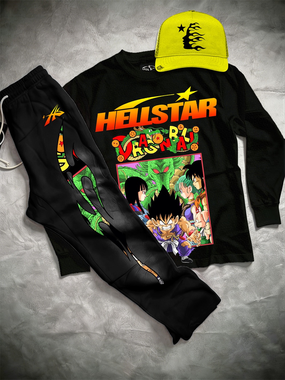 One Piece–inspired Hellstar Hoodie Sets 