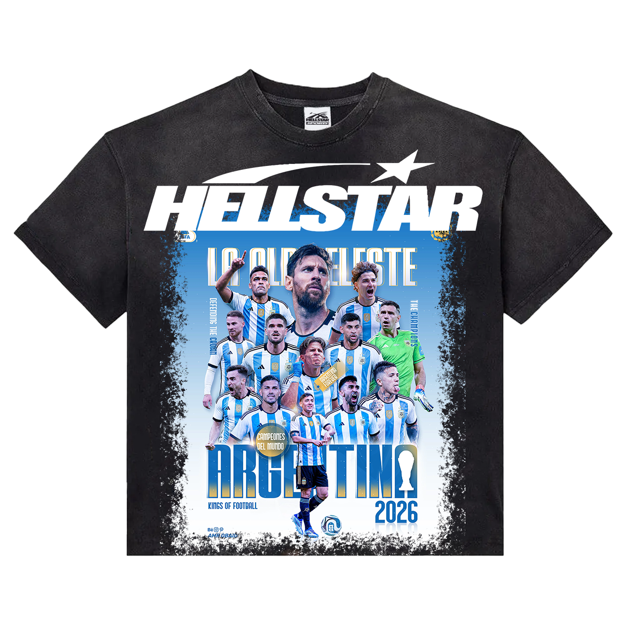 Hellstar Tee 100% Cotton T-Shirt Unisex