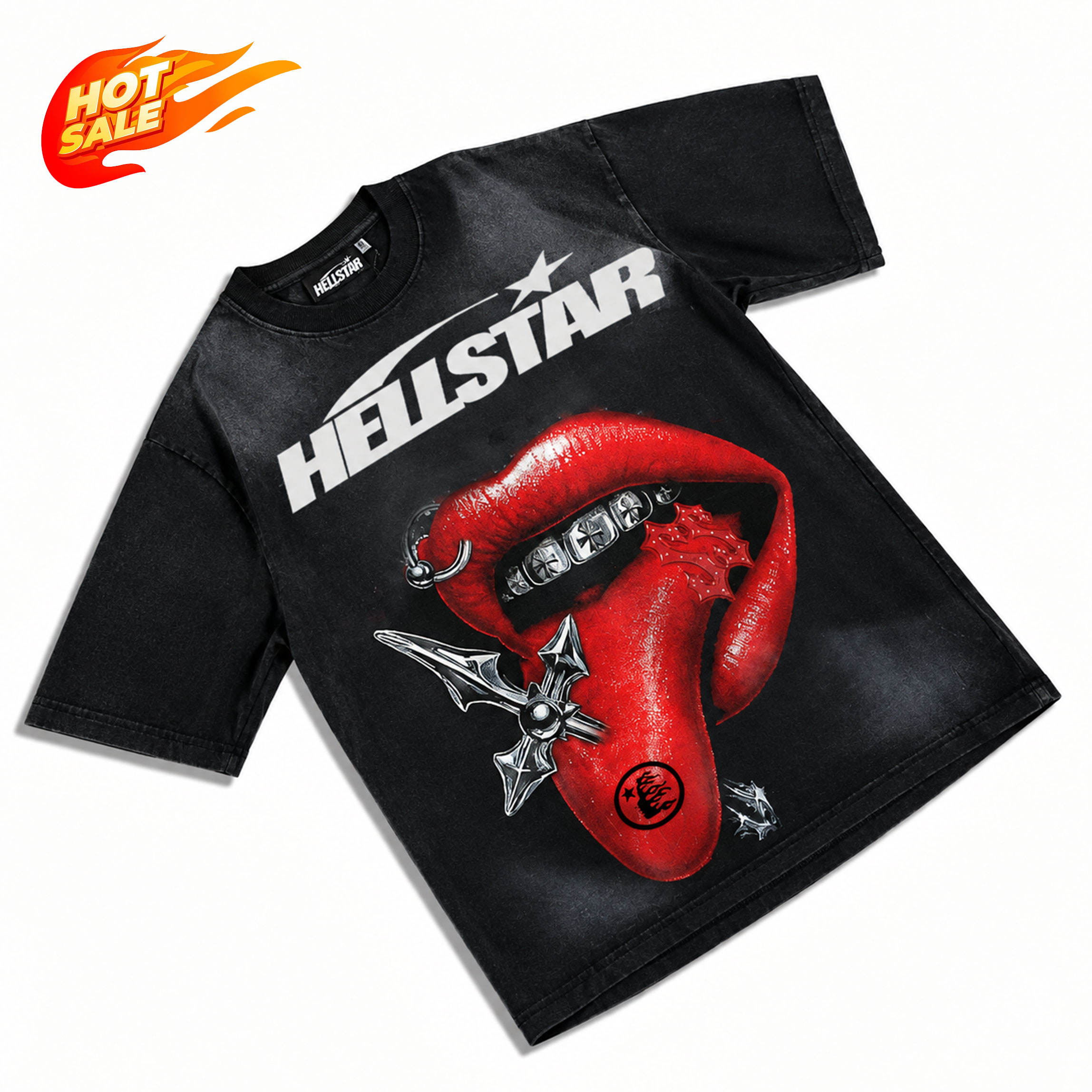 100% Cotton Hot Sale New Hellstar Classic Tee T-Shirt