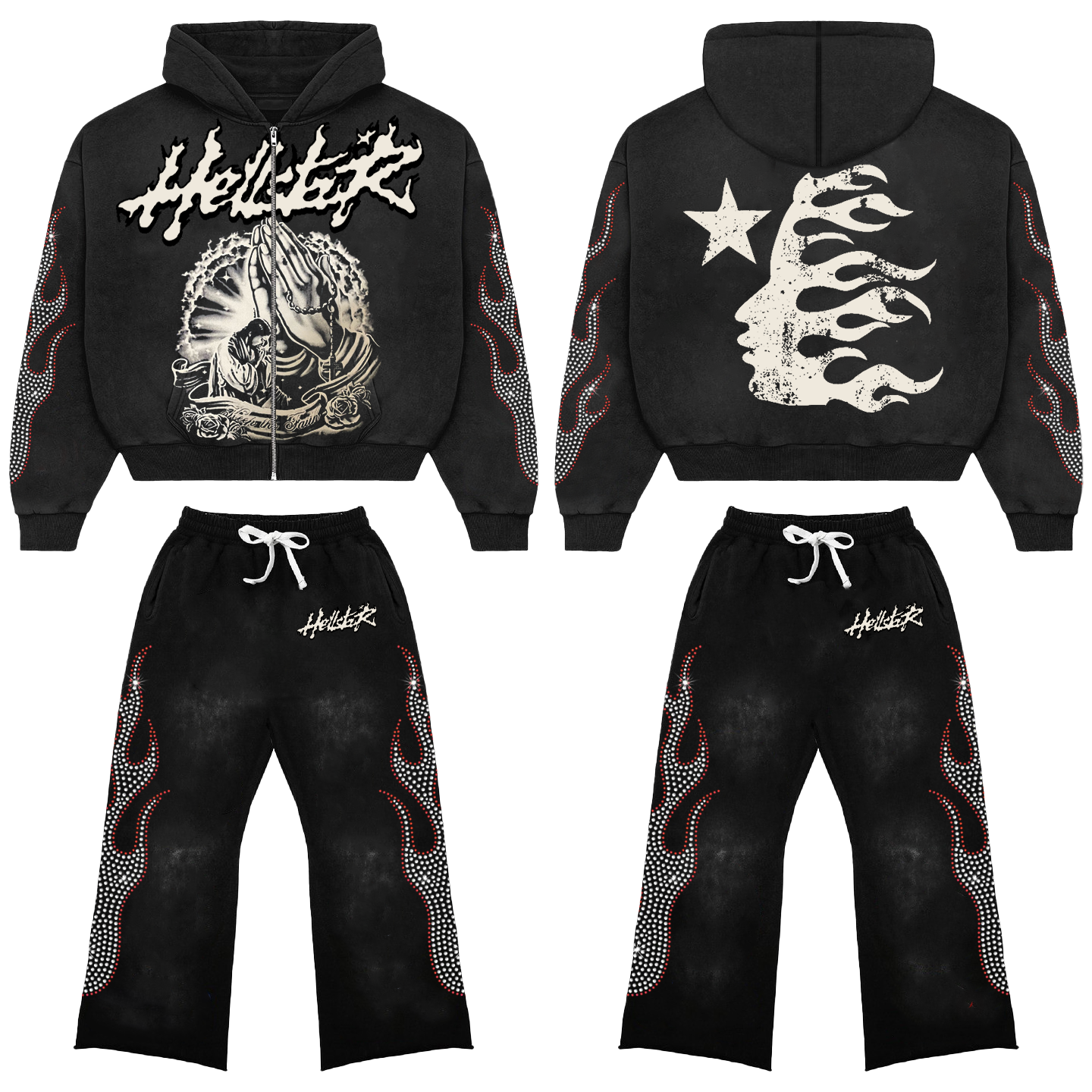 Hellstar Hoodie Sets 