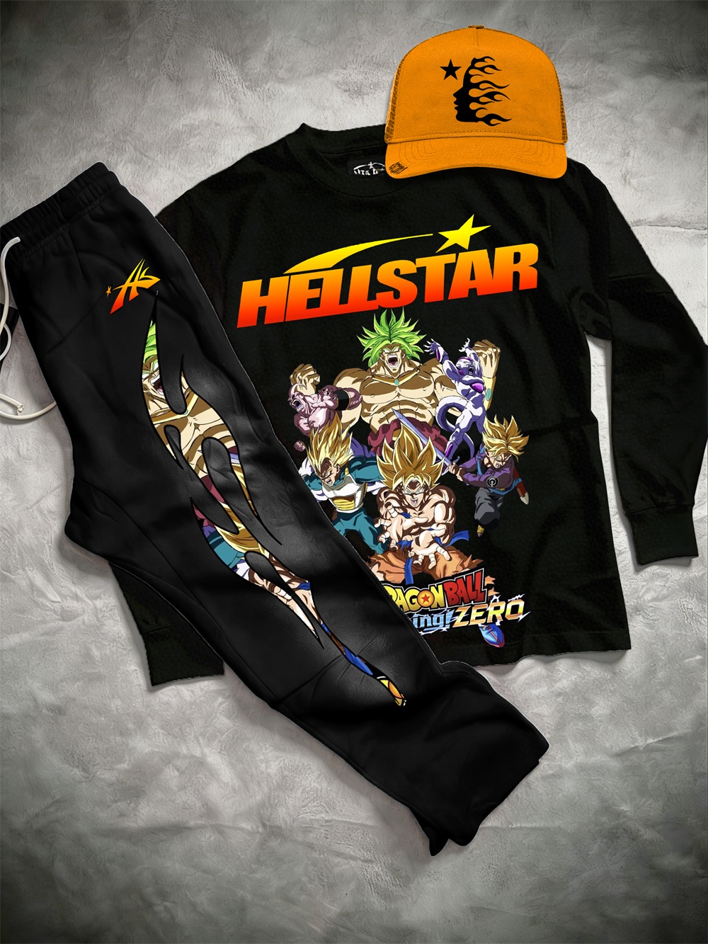 One Piece–inspired Hellstar Hoodie Sets 