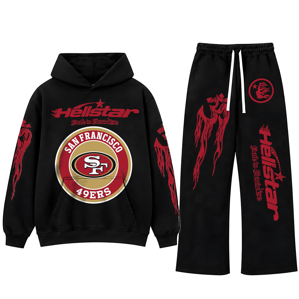 Hellstar Hoodie & Pants Sets New Arrivals