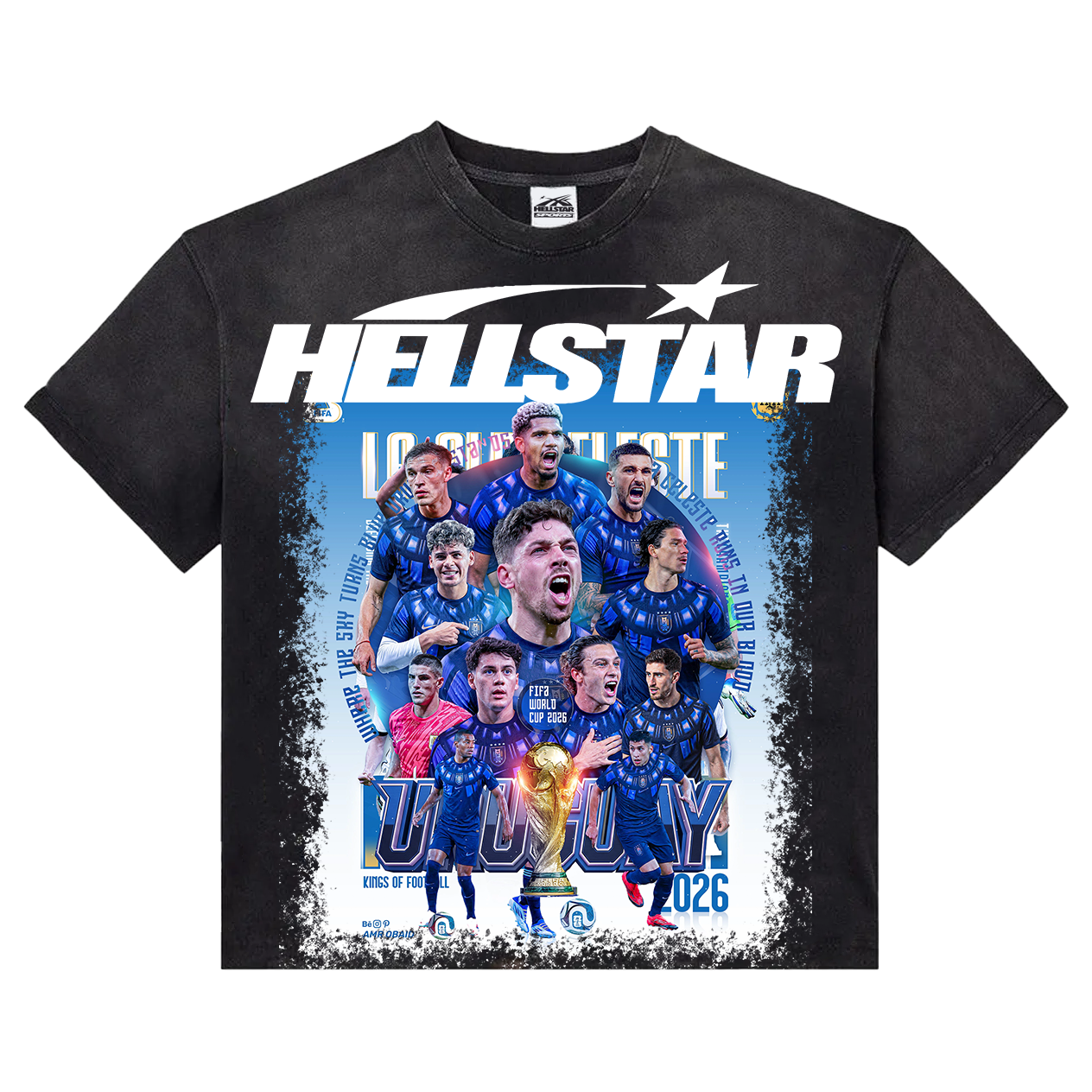 Hellstar Tee 100% Cotton T-Shirt Unisex
