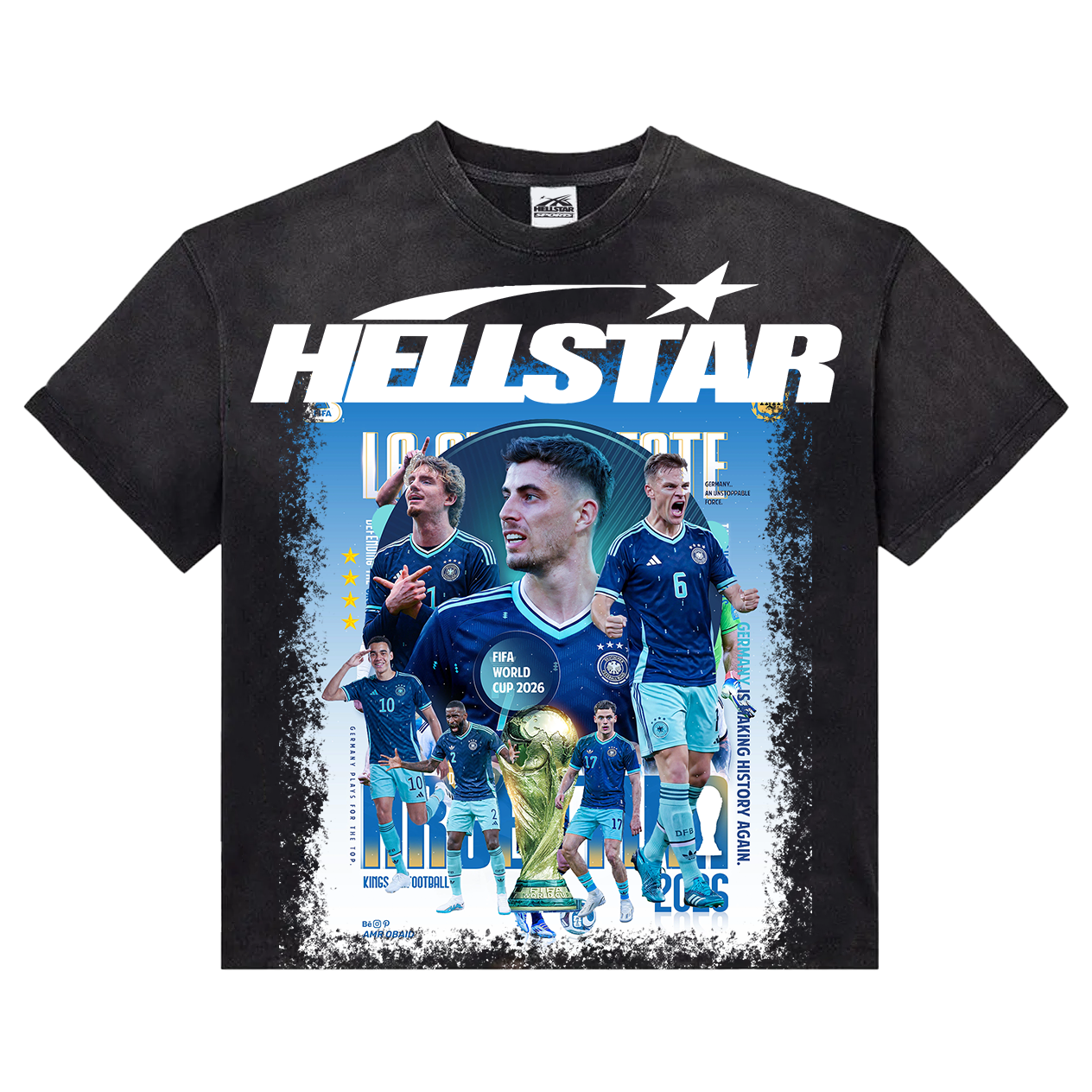 Hellstar Tee 100% Cotton T-Shirt Unisex
