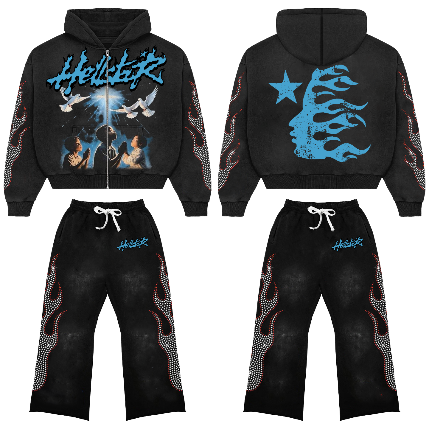 Hellstar Hoodie Sets 