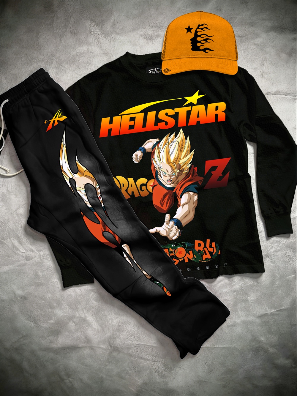 One Piece–inspired Hellstar Hoodie Sets 