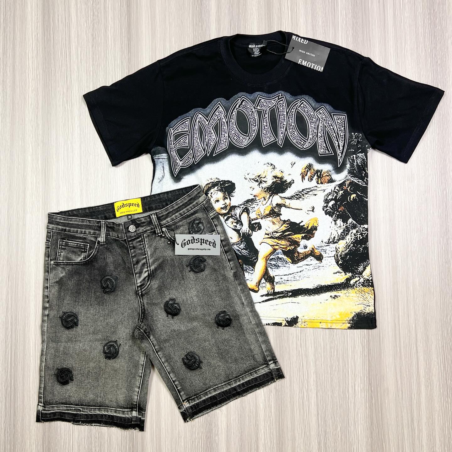 Mixed Emotion T-shirt Sets 