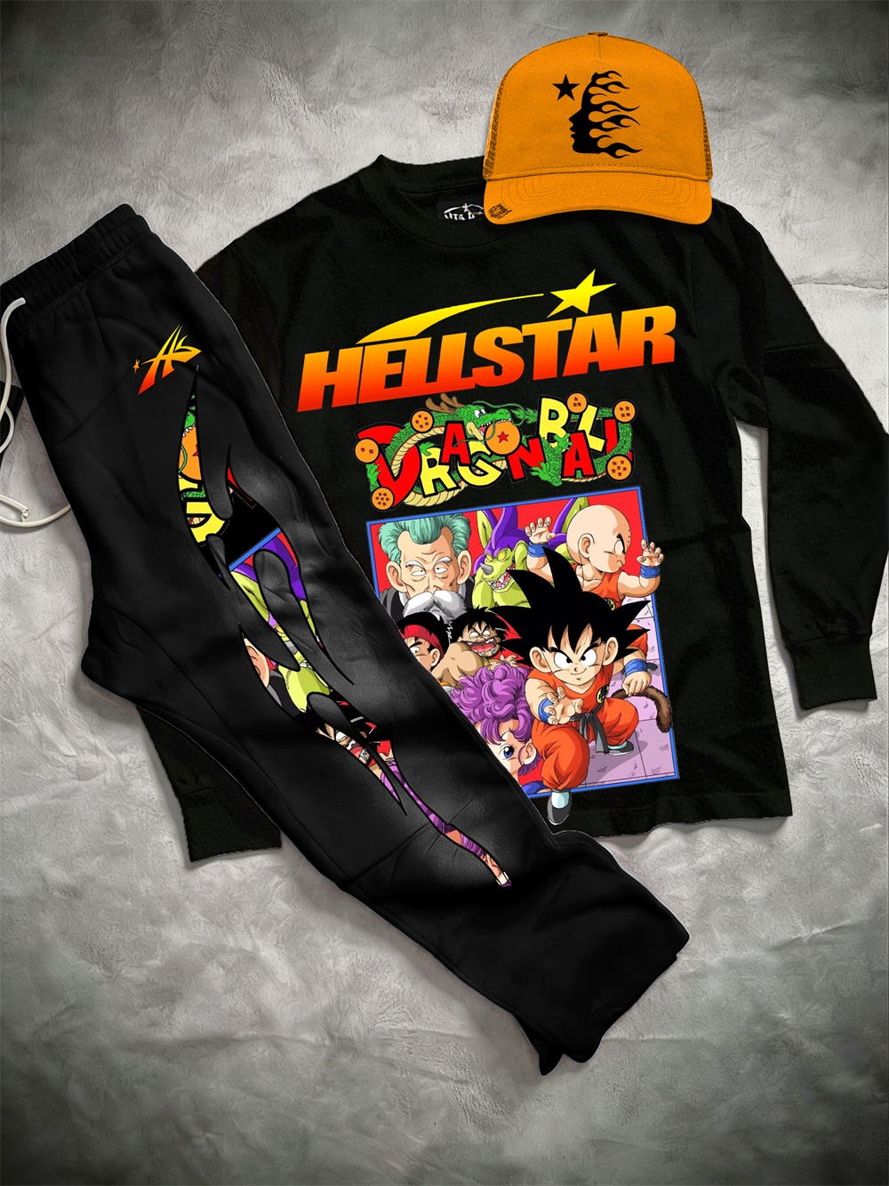 One Piece–inspired Hellstar Hoodie Sets 